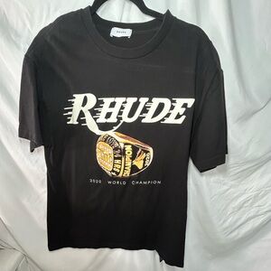 Rhude Jet Black Tee